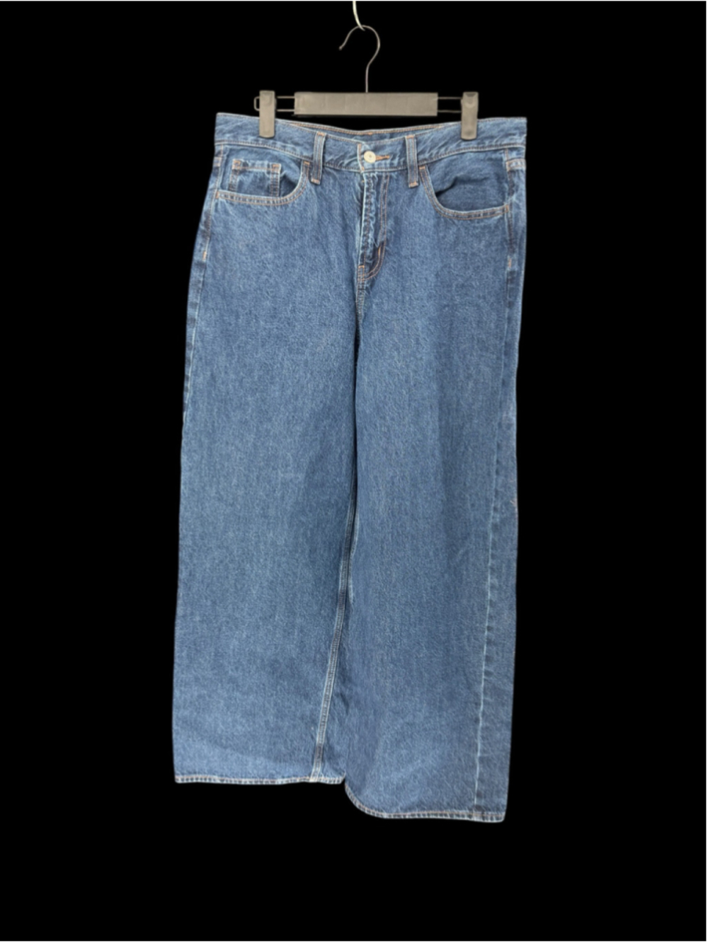 Women's Old Navy Wow Baggy Wide Leg Jeans Blue Size 8
